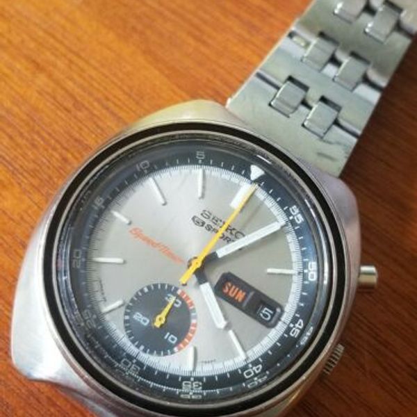Seiko 5 Sports Speedtimer Vintage Chronograph (6139-7020) Watch - All  Original | WatchCharts