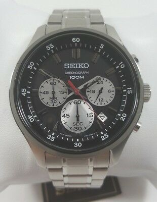 seiko men's chronograph sks593
