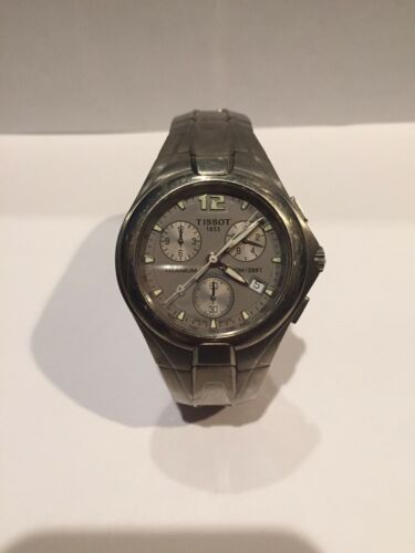 Tissot 1853 T675 Titanium Chronograph Sapphire Crystal Wrist Watch