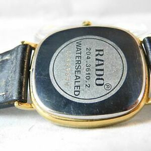 ヴィンテージ RADO 204.3610.2 メンズ&レディース 腕時計 RADO 204.3610.2 MEN'S GOLD VINTAGE WATCH SWISS MADE QUARTZ