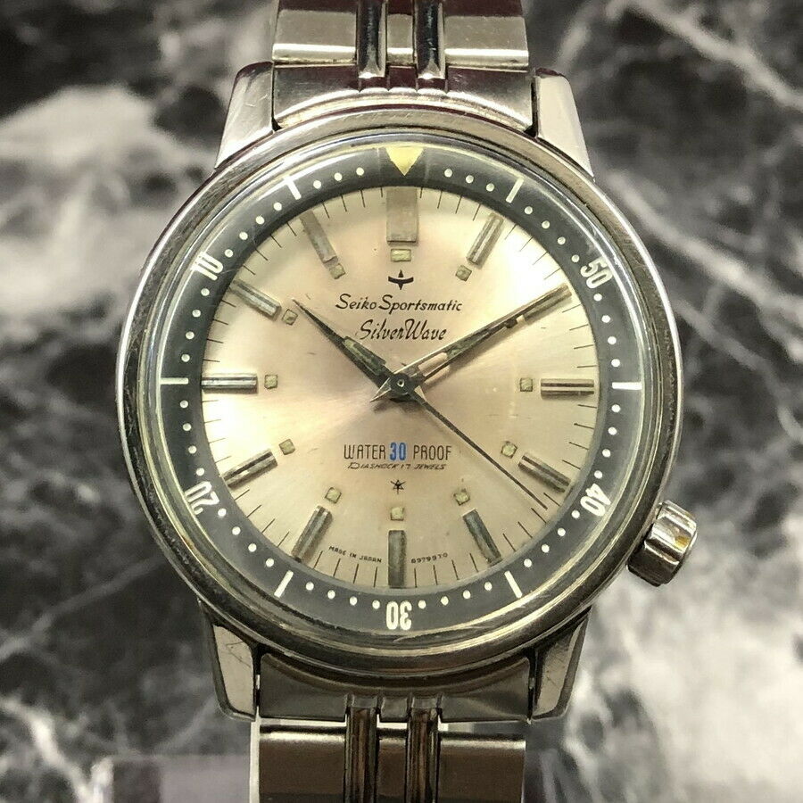 OH serviced Vintage 1964 Seiko Sportsmatic Silverwave 69799 Automatic Watch  #109 | WatchCharts