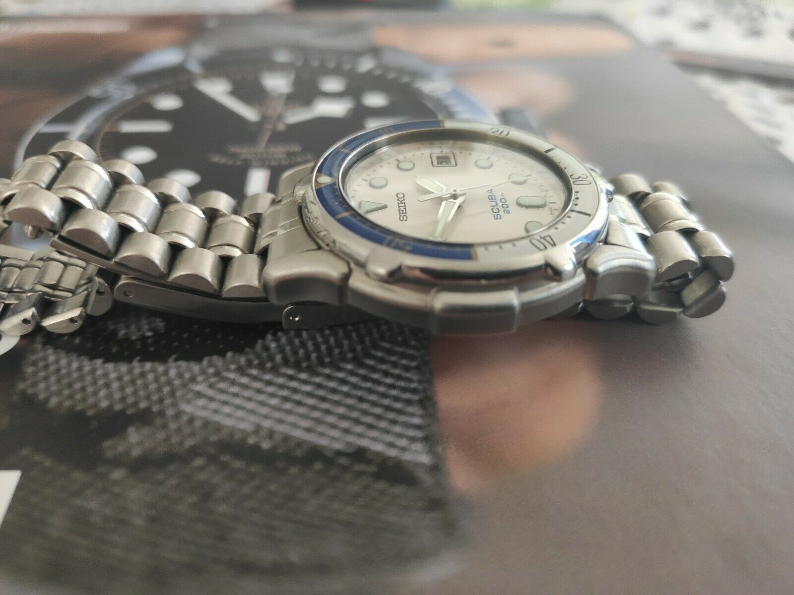 Vintage RARE Seiko Scuba 200m 5h25-6050 diver | WatchCharts