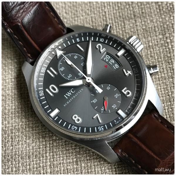 SOLD: IWC Spitfire Chronograph 3878-02 WatchCharts