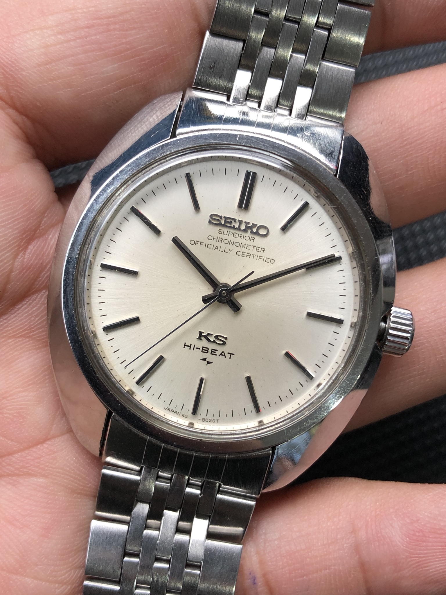 WTS RARE King Seiko SUPERIOR chronometer 45 8010. Circa 1969