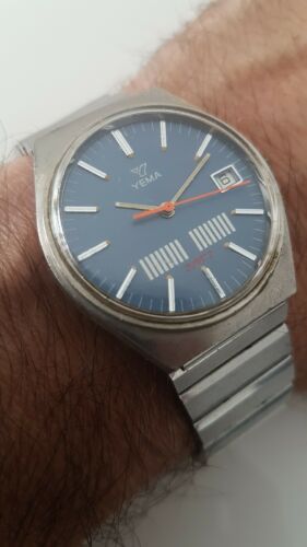 RARE 1980 S MONTRE YEMA QUARTZ TYPE SOUS MARINE 35 MM VINTAGE