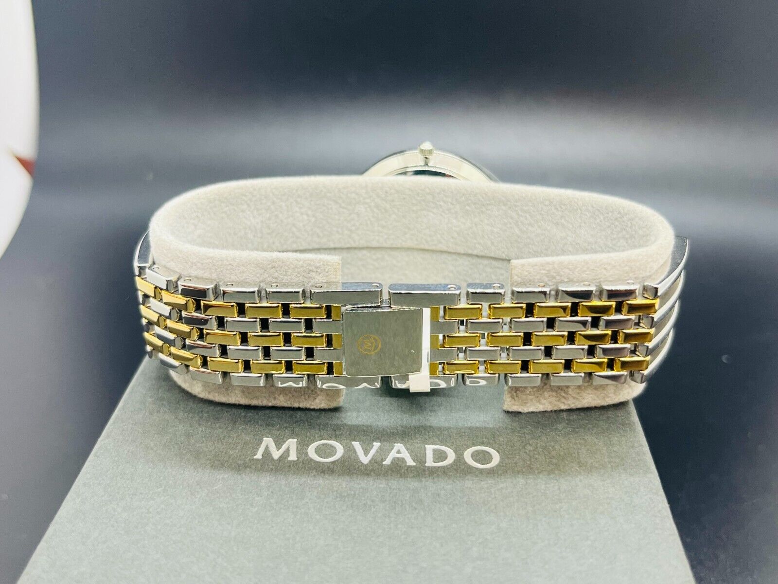 Movado 33mm Two Tone Esperanza Stainless Steel 84 g2 1881