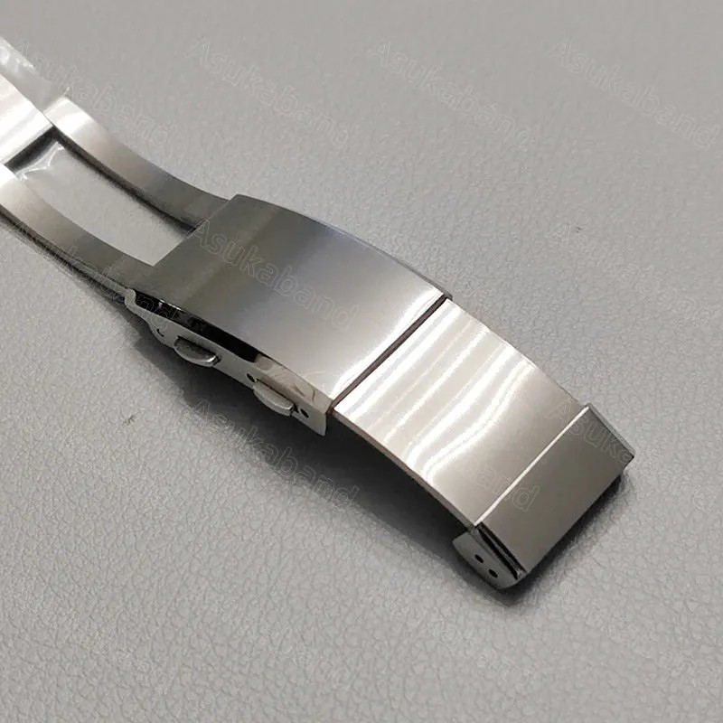 316L Stainless Steel Adjustable Watch Clasp for Seiko Citizen