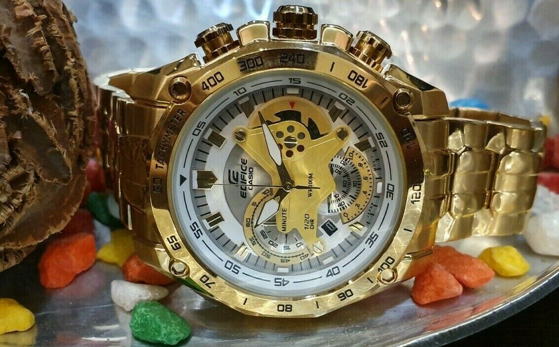 casio edifice ef 550 gold