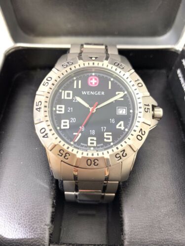 Wenger hotsell titanium watch