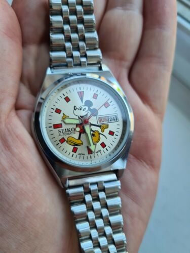 Vintage Mickey Mouse 1983 SEIKO Men's Japan Automatic Watch