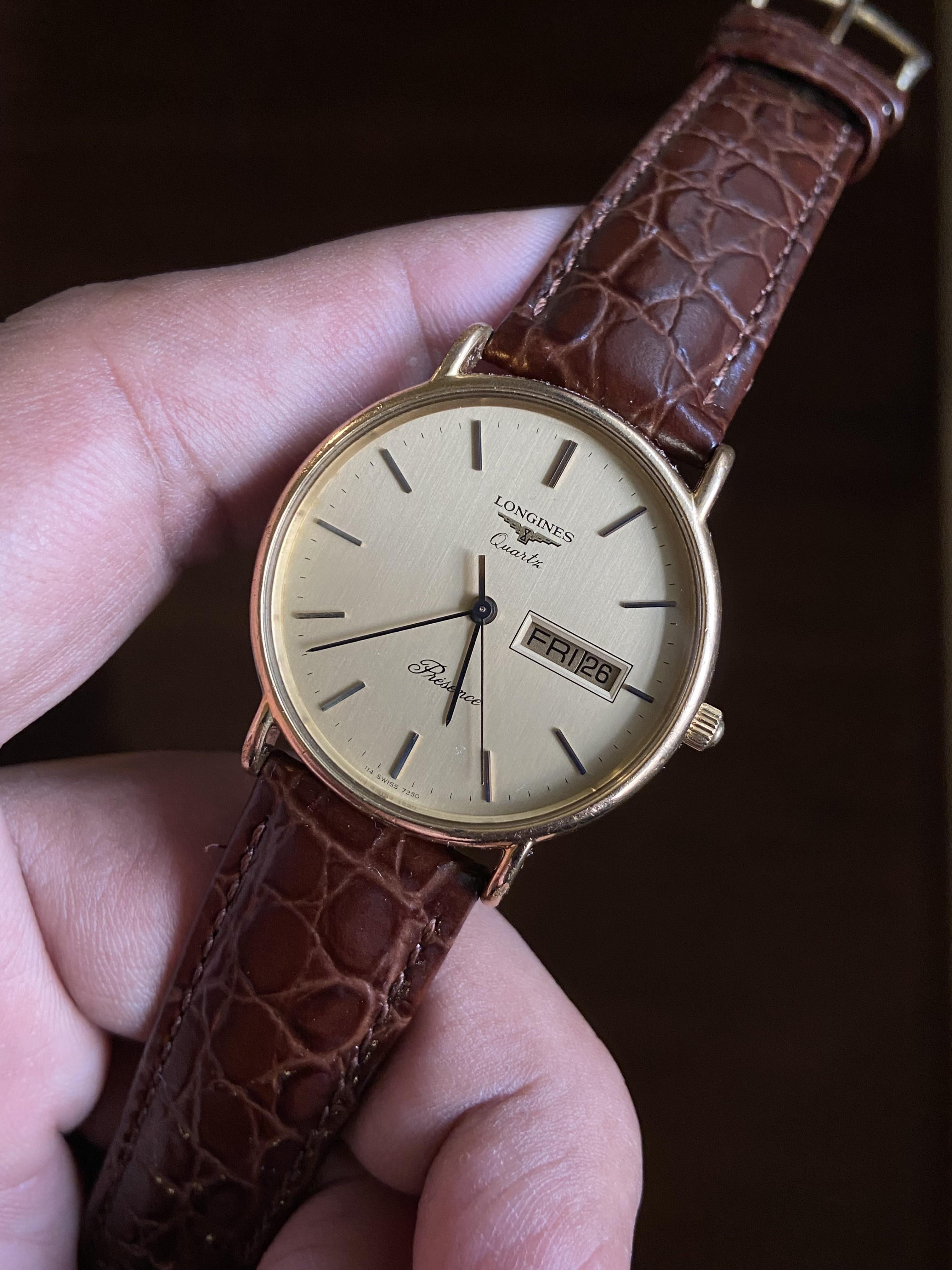 WTS Longines Presence Quartz 190 shipped WatchCharts Marketplace