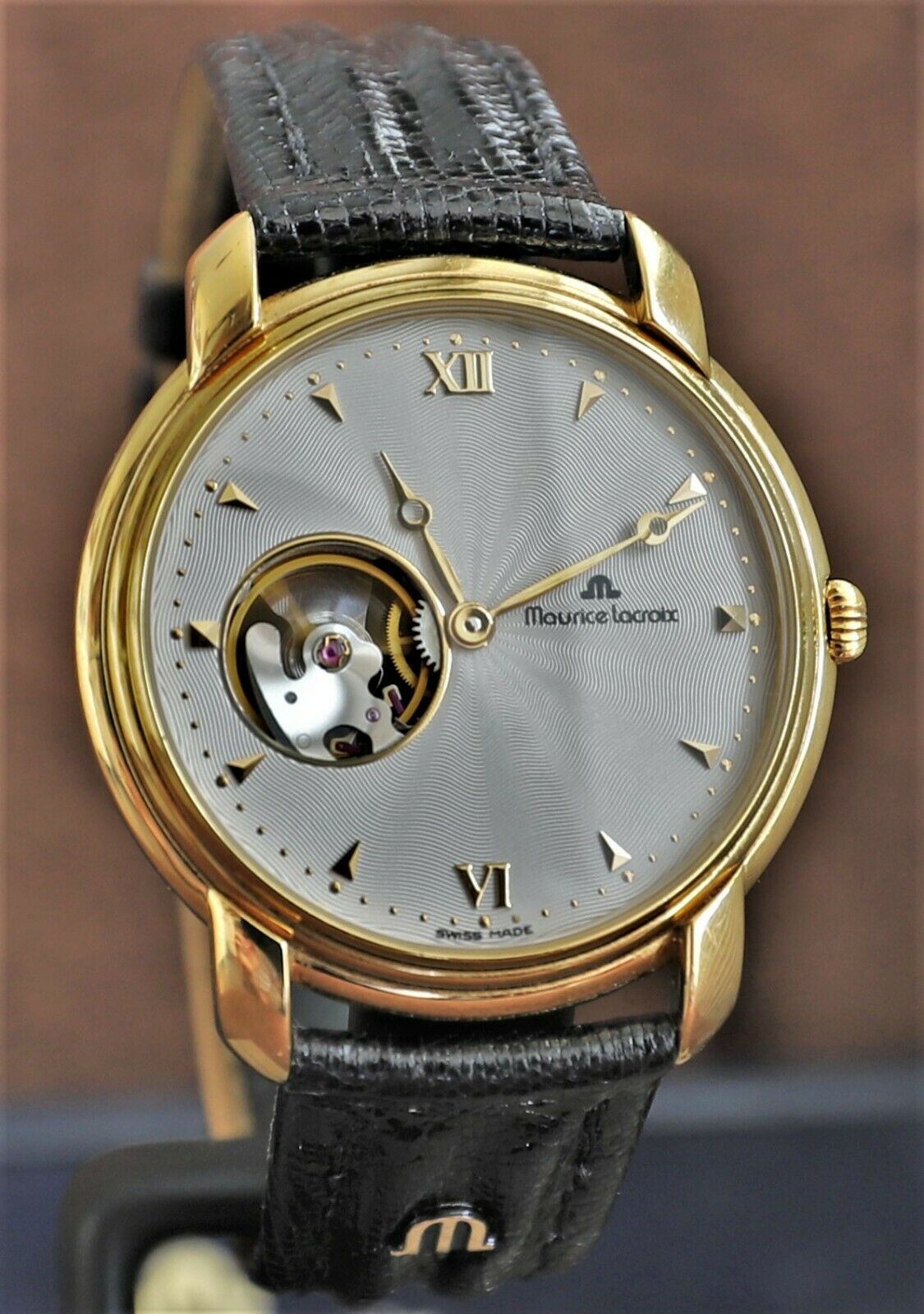 Maurice Lacroix Peseux Open Heart 38355 WatchCharts Marketplace