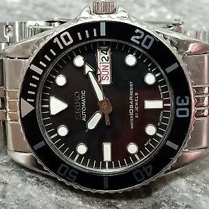 SEIKO DIVER 7S26-0050 SKX023J 10 BAR RESIST AUTOMATIC MEN'S