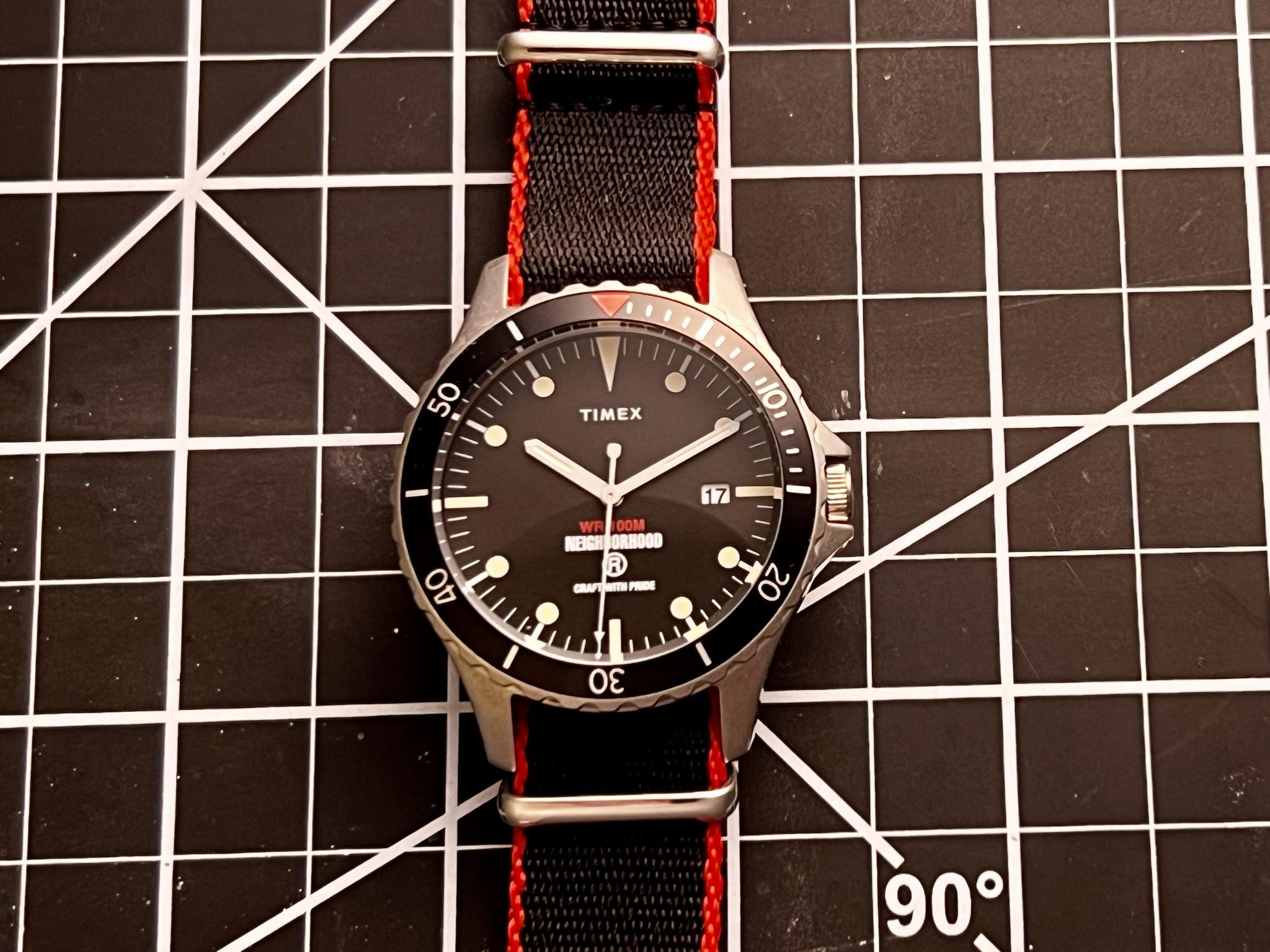 WTS] END. X TIMEX X NEIGHBORHOOD 18004 WATCH | WatchCharts