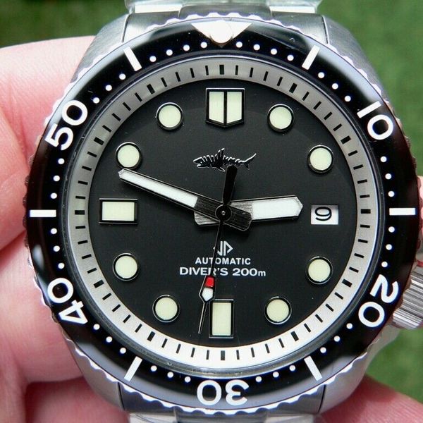 New Sharkey SKX007 Marine Master panda watch. Seiko NH35 sapphire, ceramic  bezel | WatchCharts