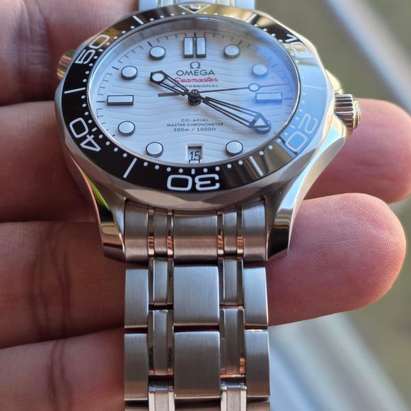 [WTS] Omega Seamaster SMP 300 Polar White Near Mint Full set + OEM ...