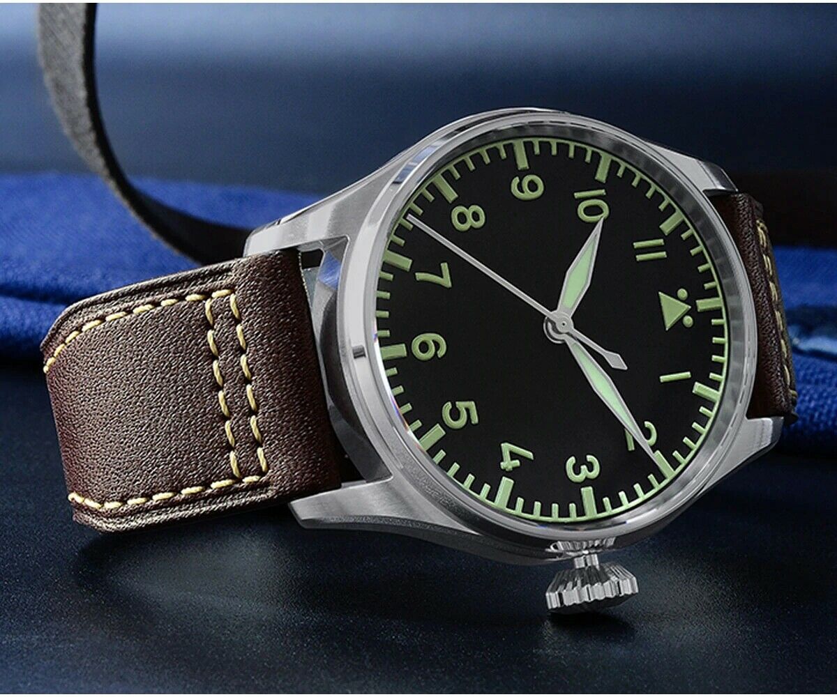 San Martin SN060 G Flieger A and B Pilot s Series 42mm Watch UK