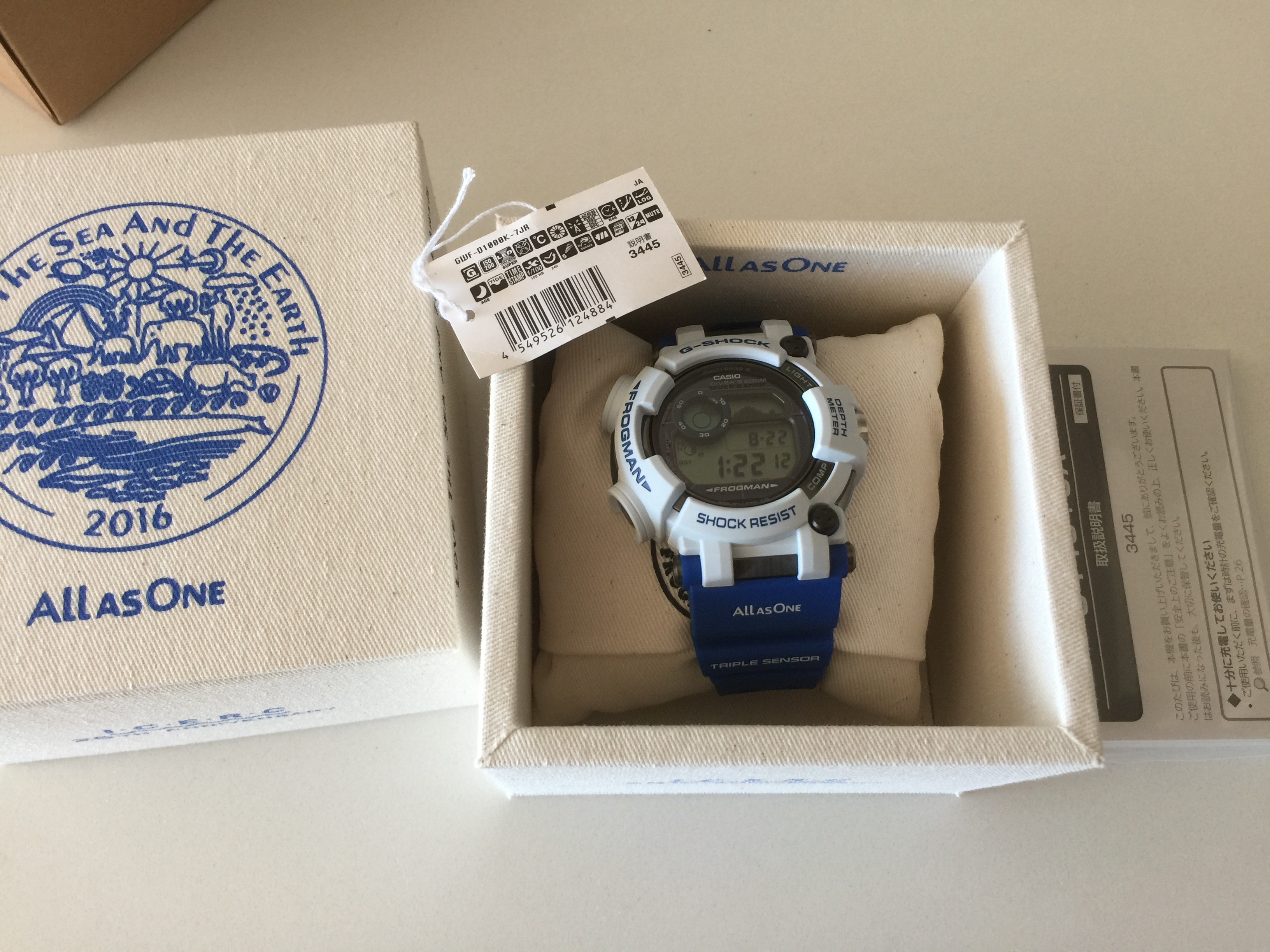 FS: Casio GWF-D1000K-7JR Frogman 'Love The Sea And The 2016' | WatchCharts