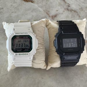 Casio G-Shock GBA-400 G'Mix Bluetooth Digital Analog White Watch