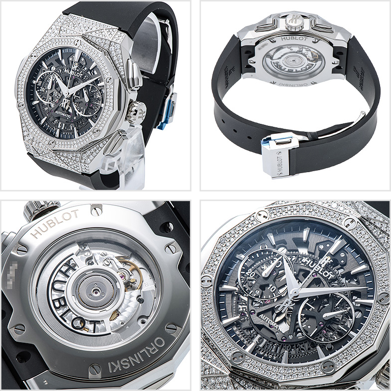 Hublot Classic Fusion Aerofusion Chronograph Orlinski Titanium  525.NX.0170.RX.ORL18 Watch