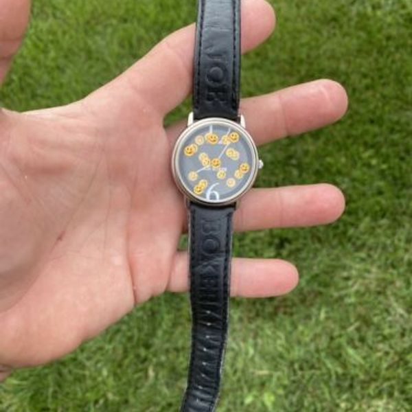 Vintage 1996 Timex Joe Boxer Watch Moving Smiley faces WatchCharts