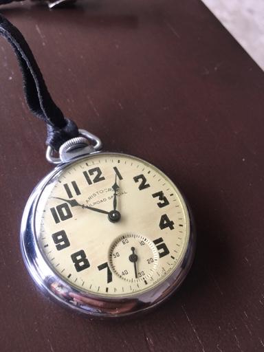 Aristocrat railroad special pocket on sale watch