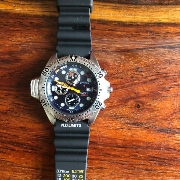 Citizen Promaster Aqualand AY5000-05L Kulttaucheruhr für Herren