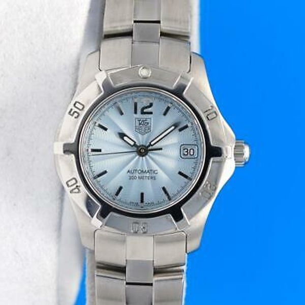 Ladies Tag Heuer Exclusive Automatic SS watch - Blue Dial - WN2311