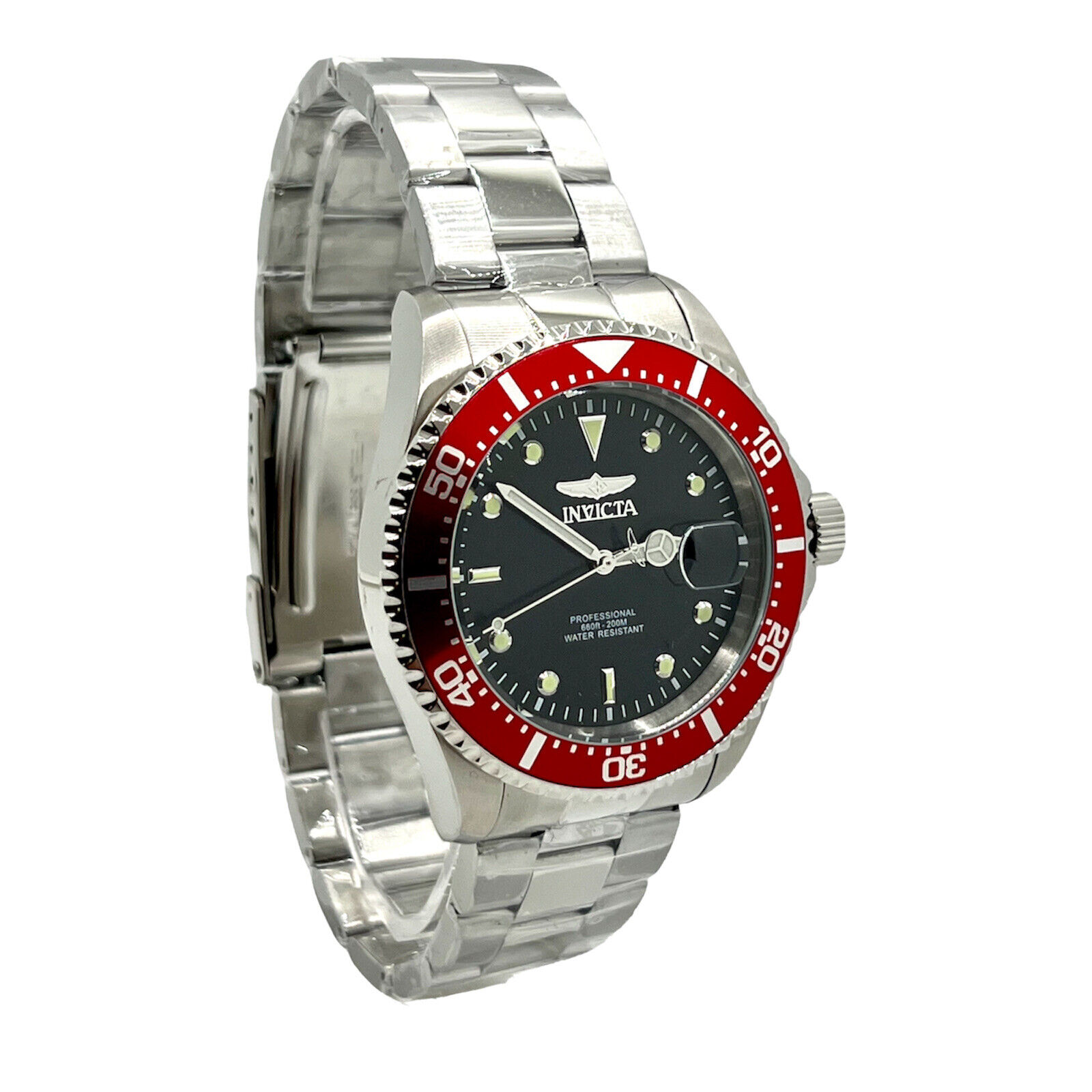 Invicta pro diver red cheap bezel