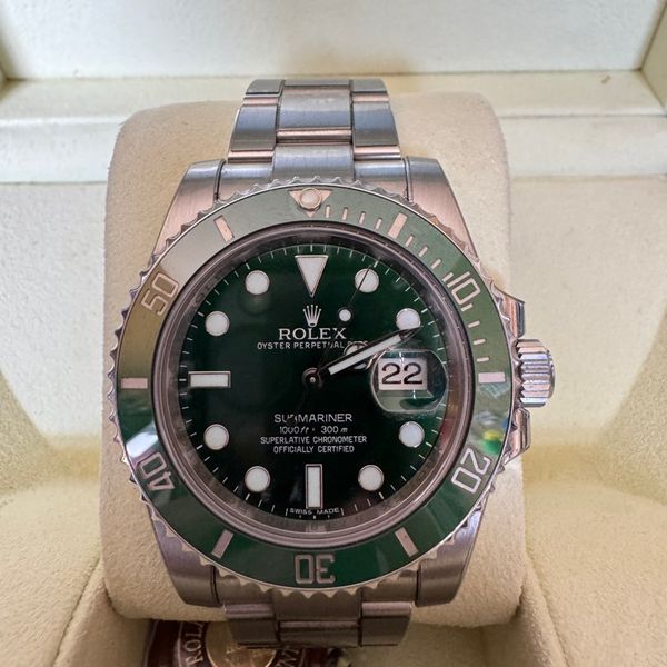 Rolex Submariner 116610LV “Hulk” | WatchCharts Marketplace