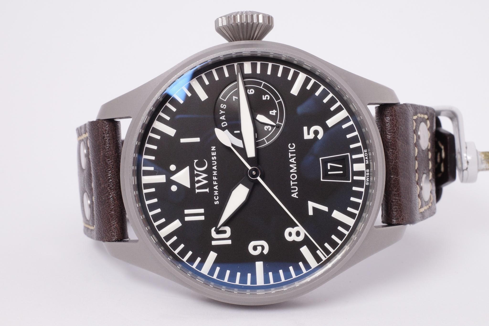 Fs IWC SAFARI BIG PILOT TITANIUM TRIBUTE TO 5002 LIMITED EDITION IW501007 WatchCharts Marketplace