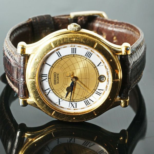 GENTS WRISTWATCH - Rare Vintage Seiko 5Y22-6059 Age Of Discovery