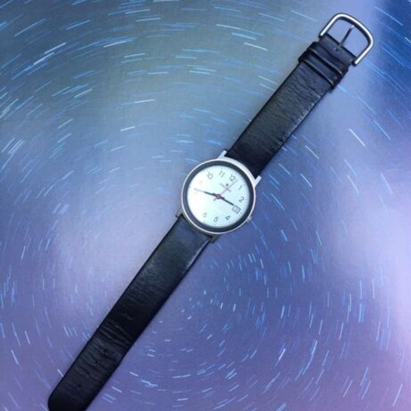 Junghans Design German Watch Date New Battery Fitted Fully Working