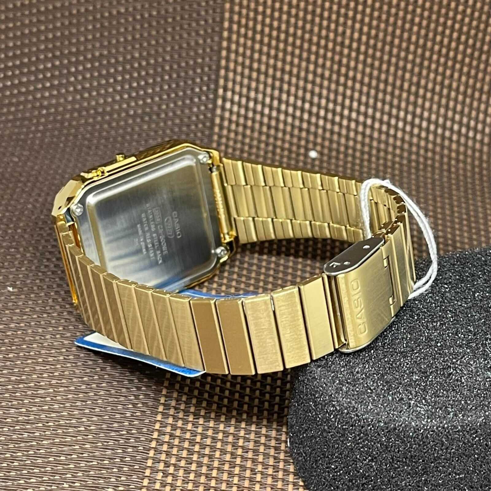 Casio Vintage CA-500WEG-1A Gold Stainless Steel Calculator Digital 