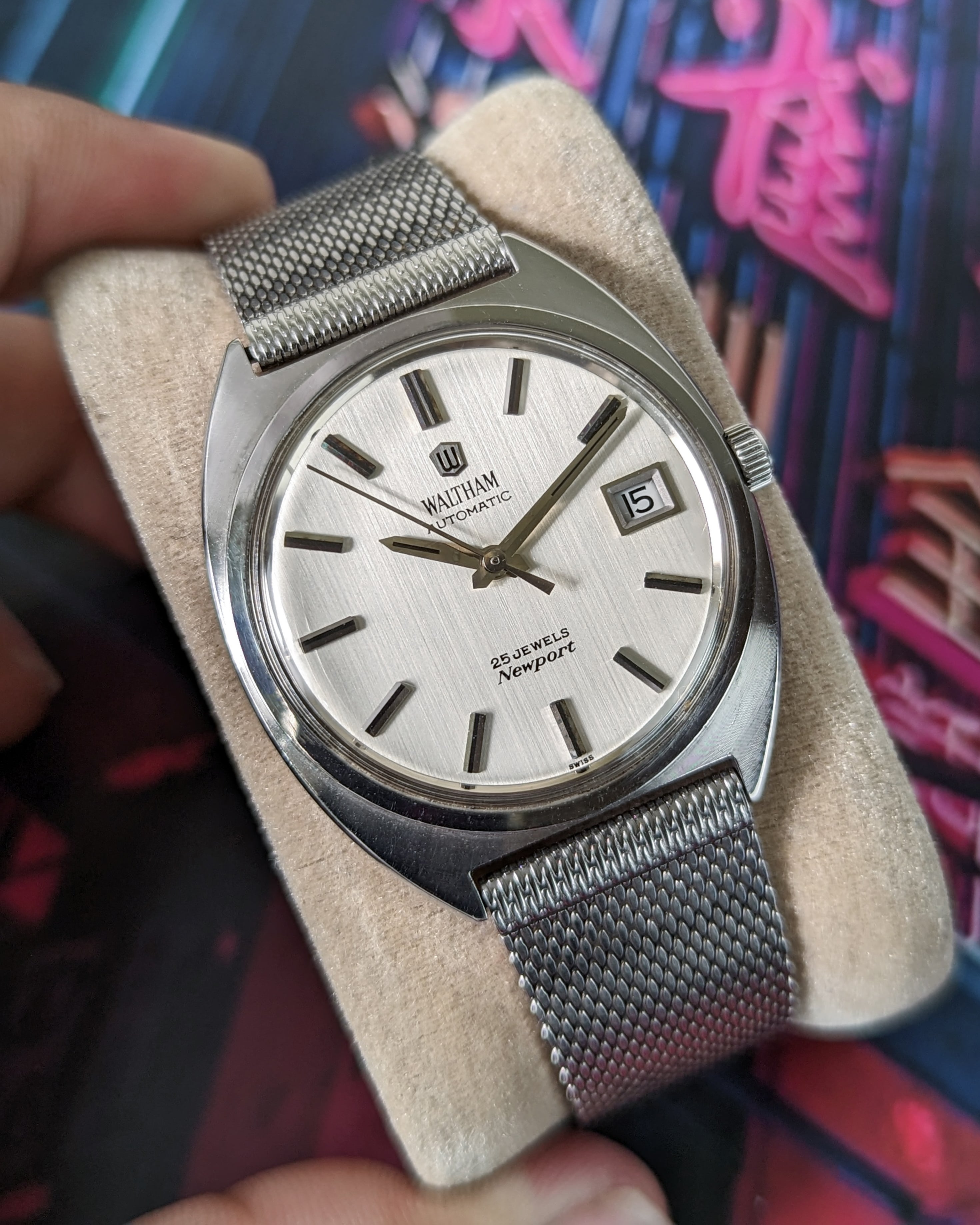 WTS] Rare Vintage Waltham Newport - 2824 HT824 T5C1141 - 25J