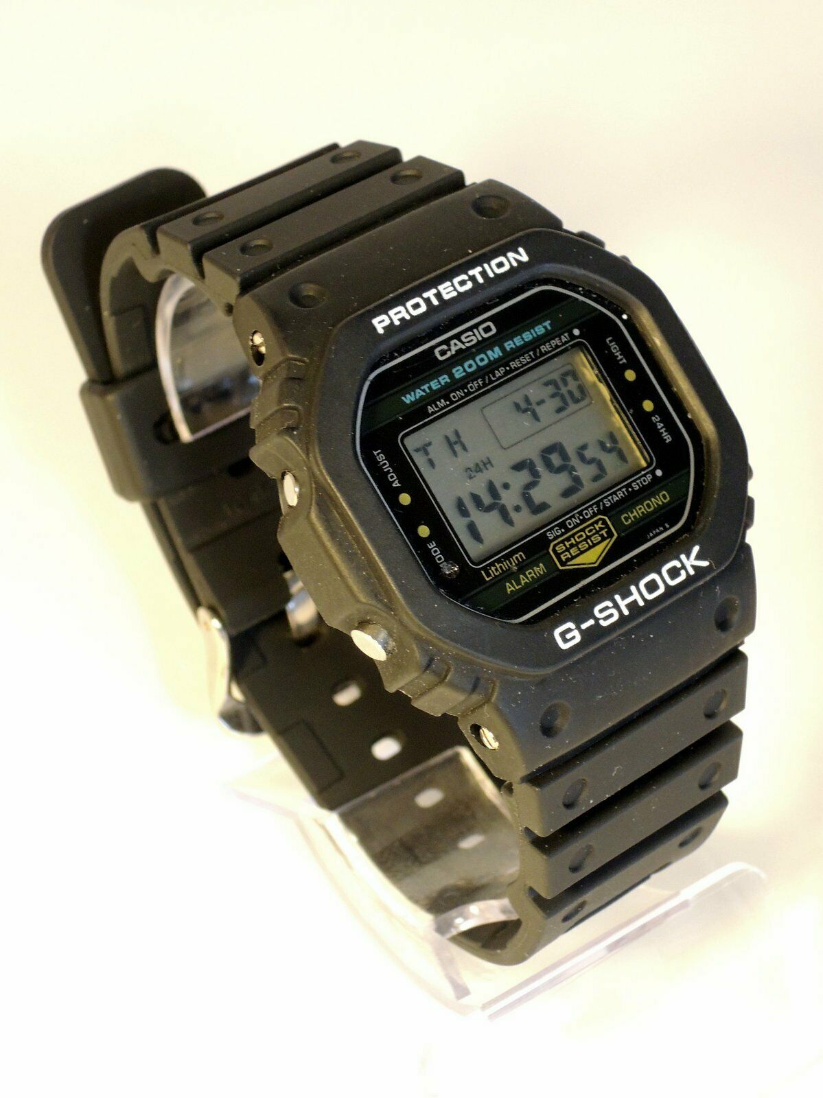 Casio DW 5200 240 3. G Shock Uhr von 1984 Vintage WatchCharts Marketplace