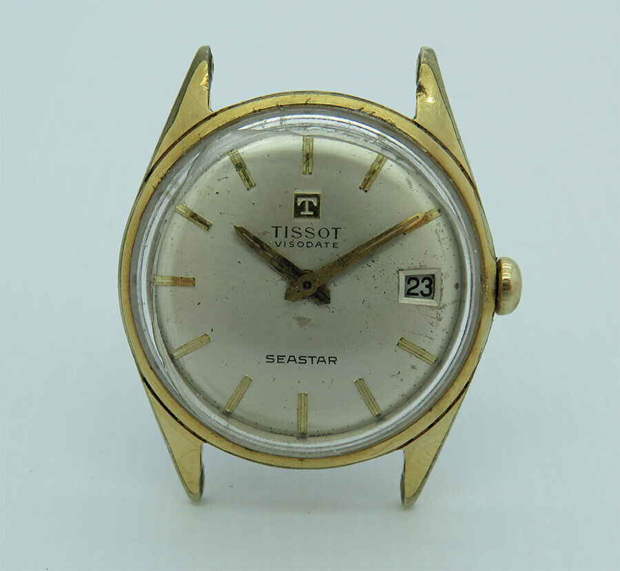 Vintage TISSOT Visodate Seastar Parts or Restoration 1964