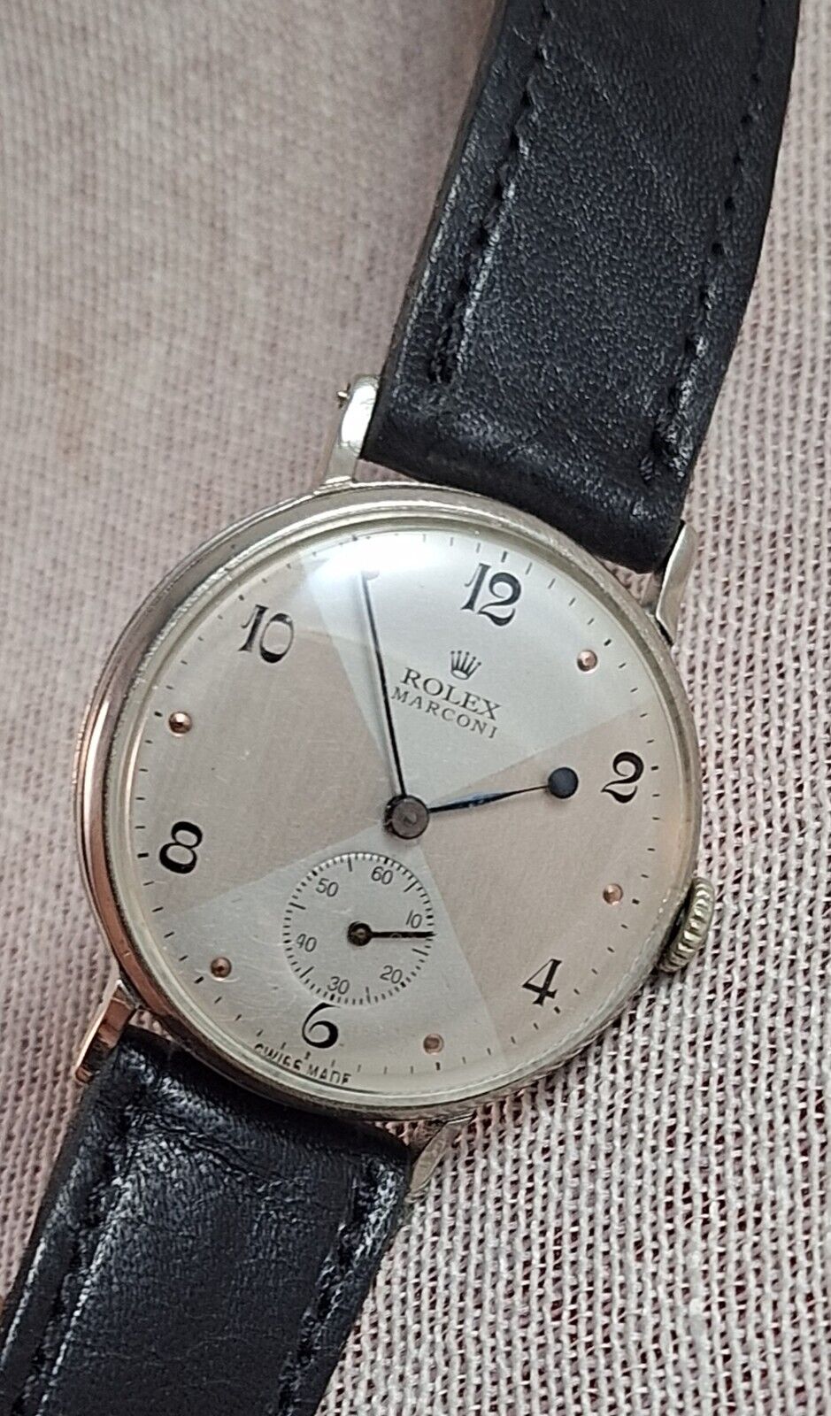 vintage ROLEX MARCONI mens watch,manual wind | WatchCharts