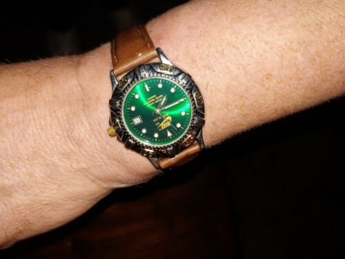 Vintage Nike Watch Sports Watch 300 meter Green Dial 5268k