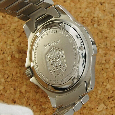 Authentic TAG Heuer Professional 4000 Series Ref.WF1112 0 Quartz