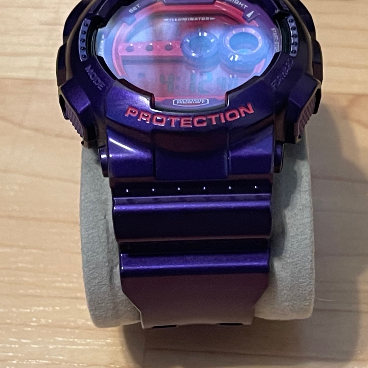 WTS Casio G Shock GD 100SC 6 Crazy Colors Series Purple Digital Watch GD100 WatchCharts Marketplace