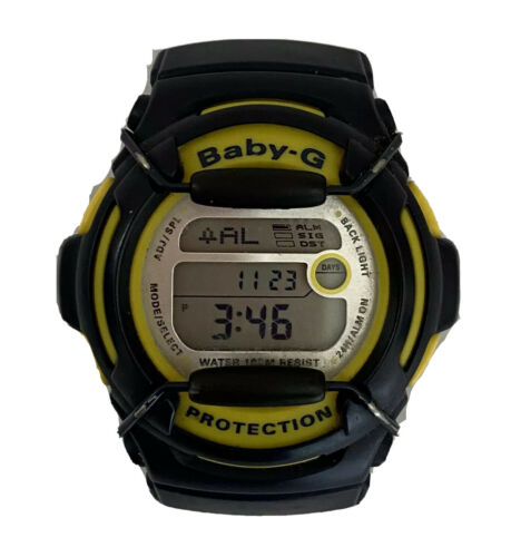 Vintage 2002 Casio Baby G-Shock Divers Watch.Model 2285 BG 166V 9V