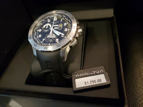 Hamilton Khaki Aviation World Timer Chronograph Men's Watch