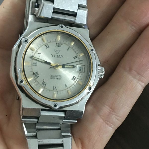 Mouvement Yema Quartz Pour Pièces Ou Réparation - Occasion, Pour Montre Bracelet Unisexe Adulte