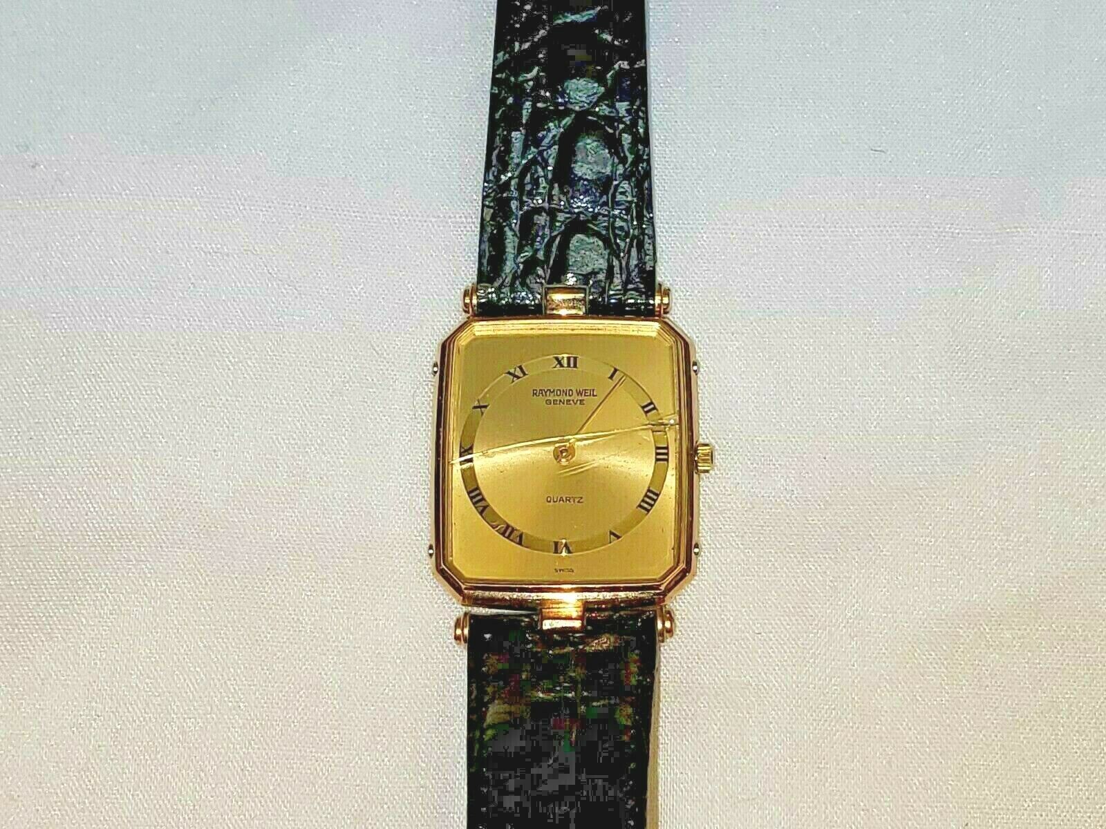 RAYMOND WEIL Men's 18K Gold-Electroplated Stainless Steel