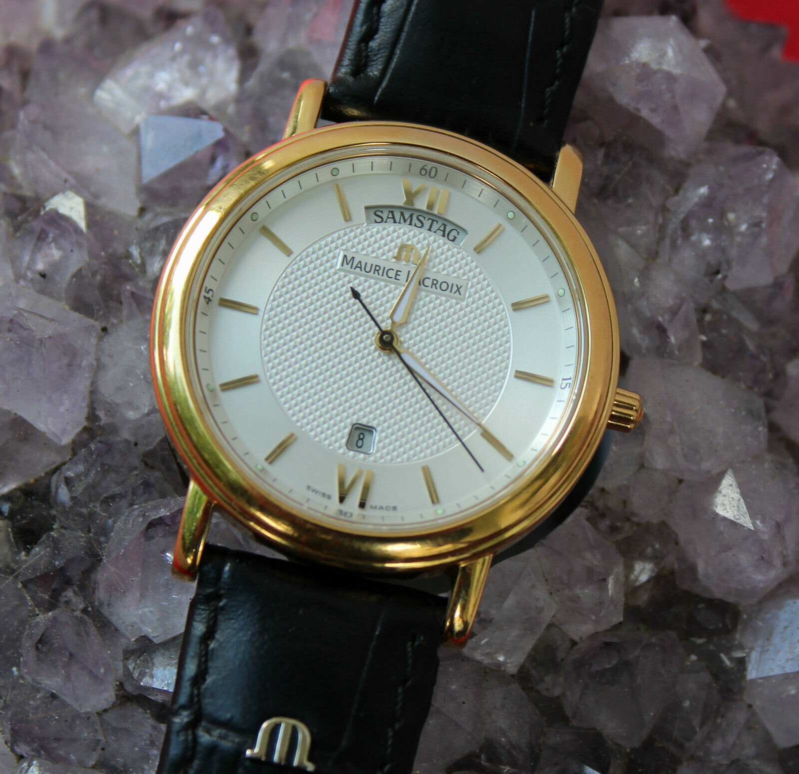 Maurice Lacroix Ref. LC 1067 Day Date Quartz limitierte Herrenuhr