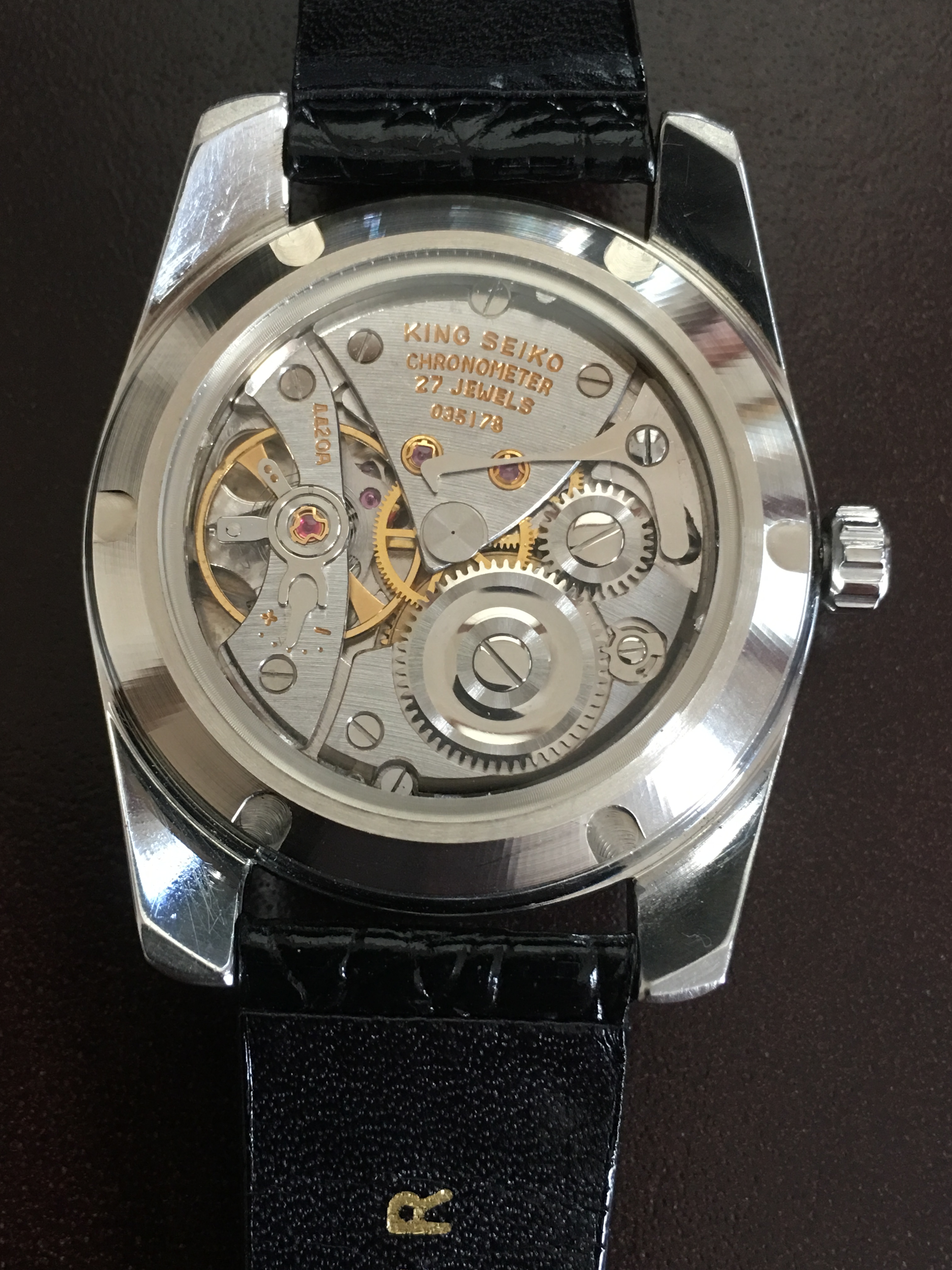seiko clear case back