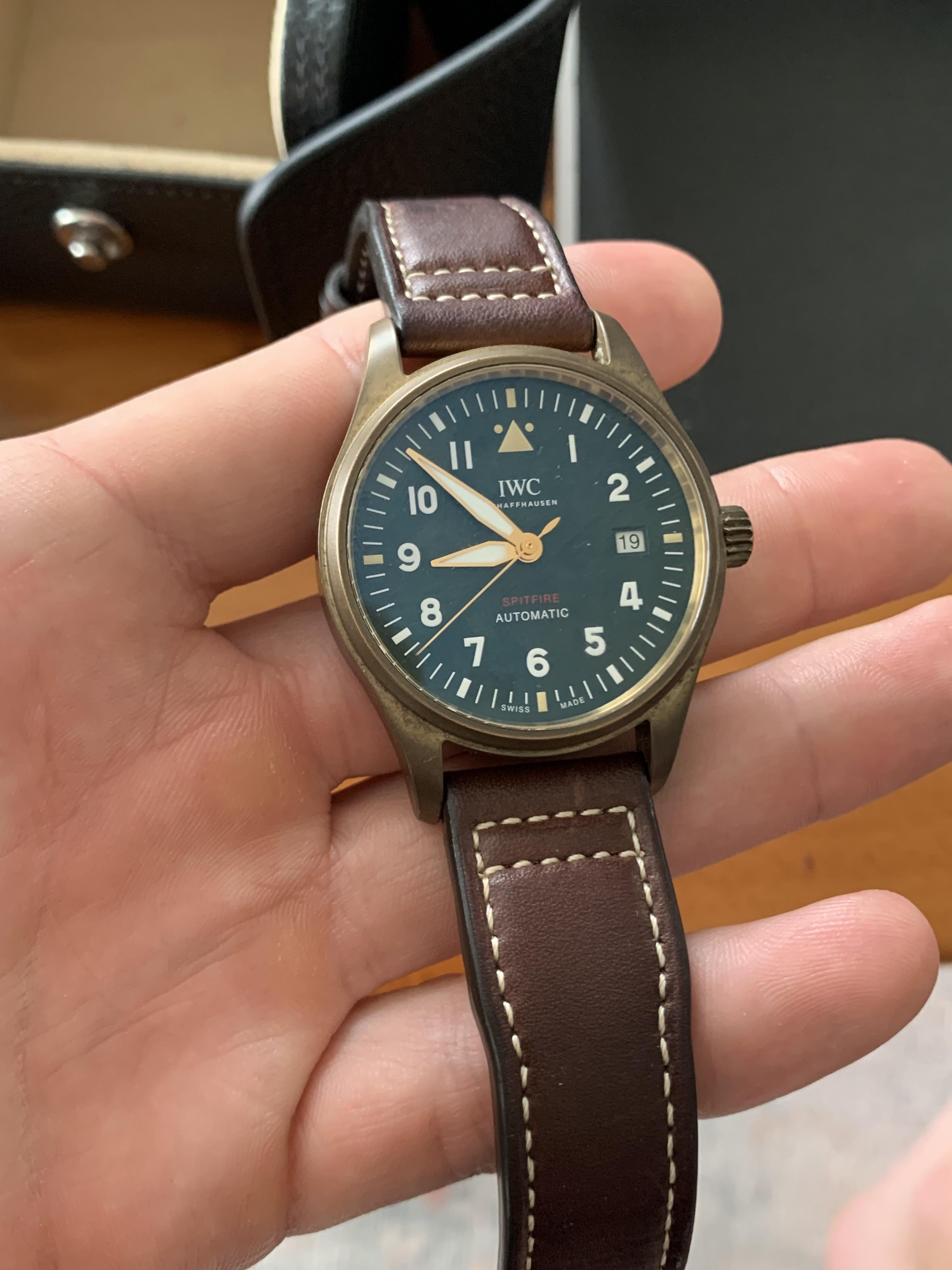 WTS IWC Bronze Spitfire WatchCharts Marketplace