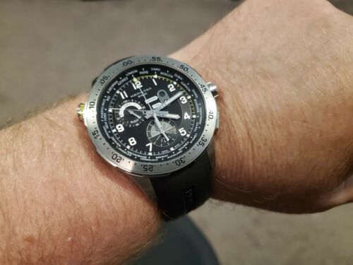 Hamilton Khaki Aviation World Timer Chronograph Men's Watch