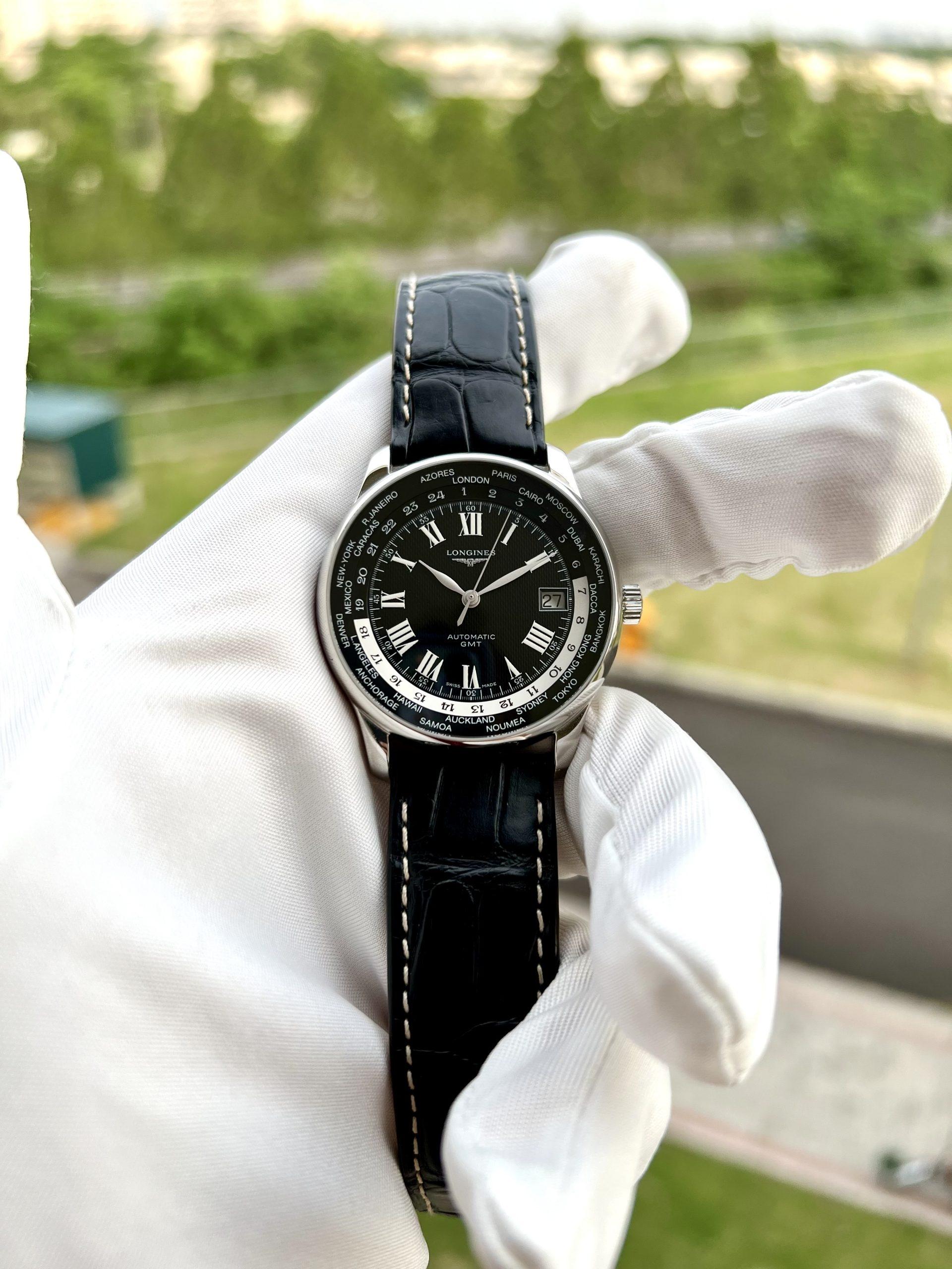 WTS Longines Master Collection Automatic GMT. Beautiful Black